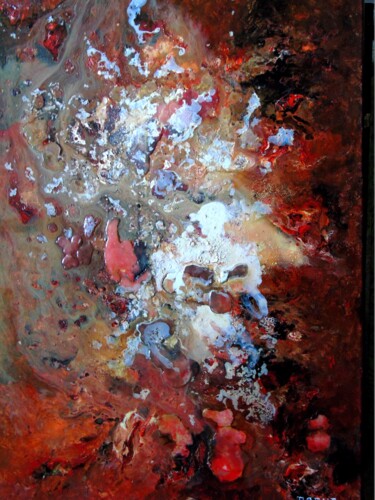 Abstrait 41 Peinture intitulée "Abstrait 41" par Robert Daout, Œuvre d'art originale, Acrylique Monté sur Châssis en bois