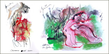 this drunk, resting on the grass, also scares my son Digital Arts titled "this drunk, resting…" by Dima Dima Vil Ms Wilms (Rok Zivopisec Rock Painter), Original Artwork, Waterco…