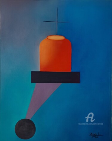 Peinture intitulée "Sem tituloV" par Diva Laranja, Œuvre d'art originale, Huile