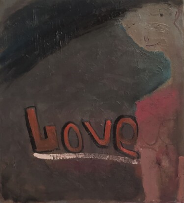 绘画 标题为“Love” 由Oleksyi Zagumnyi, 原创艺术品, 油 安装在木质担架架上
