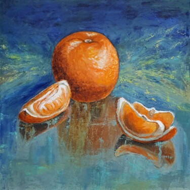 Citrus note Painting titled "Citrus note" by Vitalii Astapenko, Original Artwork, Oil