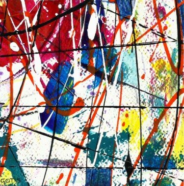 Wataru - Abstraction - Abstract Art - Abstrait - Mouvement Peinture intitulée "Wataru - Abstractio…" par Davidian Gotis Abstraction Abstraite, Œuvre d'art originale, Acrylique