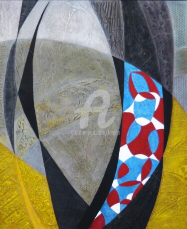 Peinture intitulée "TAKEHIKO" par Keyno, Œuvre d'art originale, Acrylique Monté sur Châssis en bois