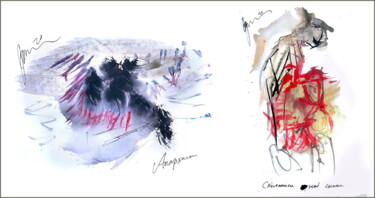 "He bent over his so…" başlıklı Dijital Sanat Дима Dima Вильмс Wilms (Рок-Живописец Rock-Painter) tarafından, Orijinal sanat…