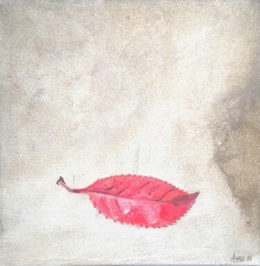 Peinture intitulée "Sourire d'automne" par Aéro, Œuvre d'art originale, Acrylique Monté sur Châssis en bois
