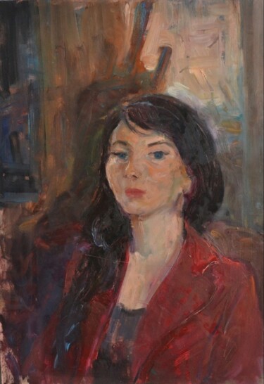 Pittura intitolato "Ирина Потоцкая" da Tat Ana Paola, Opera d'arte originale, Tempera