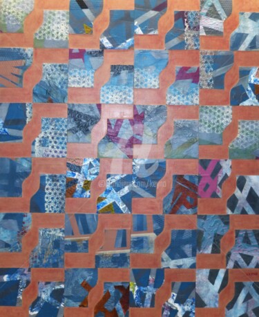 Peinture intitulée "KERYLOS" par Keyno, Œuvre d'art originale, Acrylique Monté sur Châssis en bois