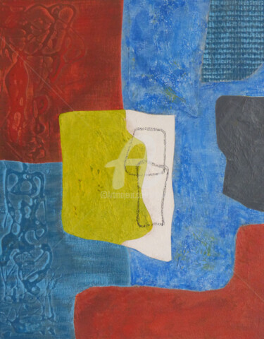 Peinture intitulée "AKELO II" par Keyno, Œuvre d'art originale, Acrylique Monté sur Châssis en bois