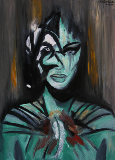 Wild Heart Pittura intitolato "Wild Heart" da Oksana Budnichenko, Opera d'arte originale, Olio