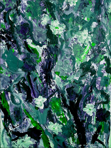 Digital Arts titled "EDEN" by Philippe Ceulemans, Original Artwork, 2D Digital Work Mounted on Aluminium