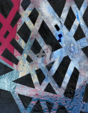 Peinture intitulée "TIKIPOP 7" par Keyno, Œuvre d'art originale, Acrylique Monté sur Châssis en bois