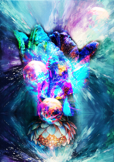 Arts numériques intitulée "New Avatar" par Vyctoire Sage, Œuvre d'art originale, Photo montage