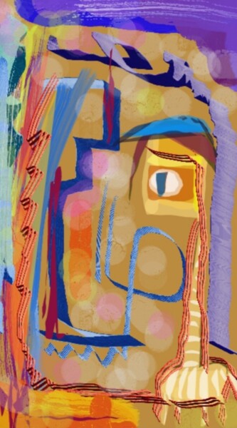 "La carte postale..." başlıklı Dijital Sanat Jacky Patin tarafından, Orijinal sanat, Dijital Resim