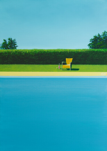Peinture intitulée "Silence No.2" par Ruslan Kolomiyets, Œuvre d'art originale, Acrylique Monté sur Châssis en bois