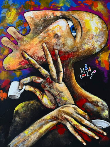绘画 标题为“Taste of life” 由Mikhail Baranovskiy, 原创艺术品, 丙烯 安装在木质担架架上