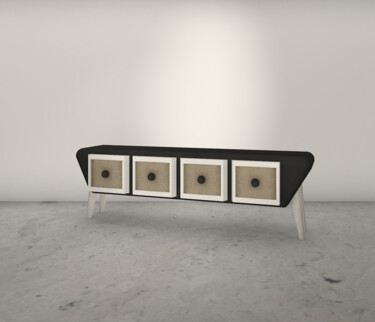 Design intitolato "the tailor" da Salvatore Balice, Opera d'arte originale, Mobili