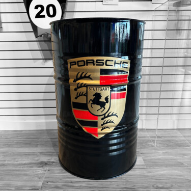 雕塑 标题为“Porsche Drum” 由Guillaume Anthony, 原创艺术品, 喷枪