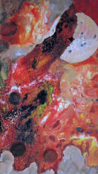 제목이 "Cosmos 53 (petit fo…"인 미술작품 Robert Daout로, 원작, 아크릴 나무 들것 프레임에 장착됨