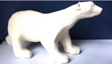 Sculpture titled "Grand froids" by Jean-Marie Gleizes, Original Artwork, Clay