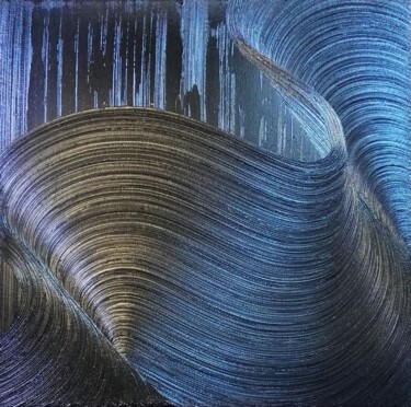 绘画 标题为“peinture, tableau c…” 由Steivan Loundou, 原创艺术品, 油 安装在木质担架架上