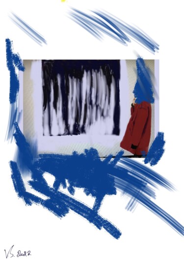 绘画 标题为“The art observer” 由Vasileia Sarri (Vicky), 原创艺术品, 数字油画