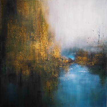 Jour d'automne 绘画 标题为“Jour d'automne” 由Angelina Ermakova, 原创艺术品, 丙烯 安装在木质担架架上