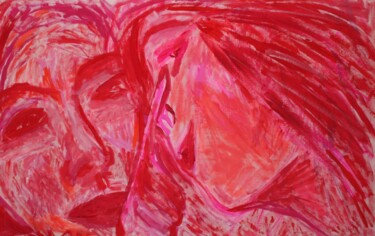 Peinture intitulée "What's on your mind?" par Mikhey Chikov, Œuvre d'art originale, Acrylique