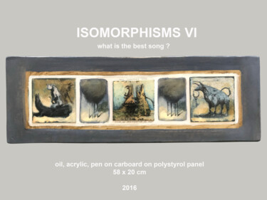 ISOMORPHISMS VI 绘画 标题为“ISOMORPHISMS VI” 由Sergii Shkoliar, 原创艺术品, 丙烯 安装在其他刚性面板上