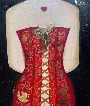 Malarstwo zatytułowany „PASSION” autorstwa Irinas_art_touch, Oryginalna praca, Olej