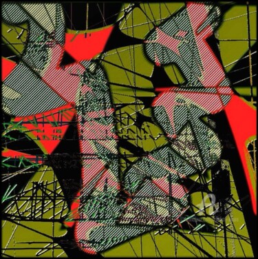 数字艺术 标题为“VARIATION "447"” 由Christa Kloß, 原创艺术品, 2D数字工作