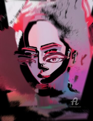 Arts numériques intitulée "Divergency N01" par Artynkom, Œuvre d'art originale, Impression numérique