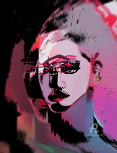 Arts numériques intitulée "Divergency N02" par Artynkom, Œuvre d'art originale, Impression numérique