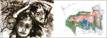 제목이 "our sadness is not…"인 디지털 아트 Дима Dima Вильмс Wilms (Рок-Живописец Rock-Painter)로, 원작, 수채화