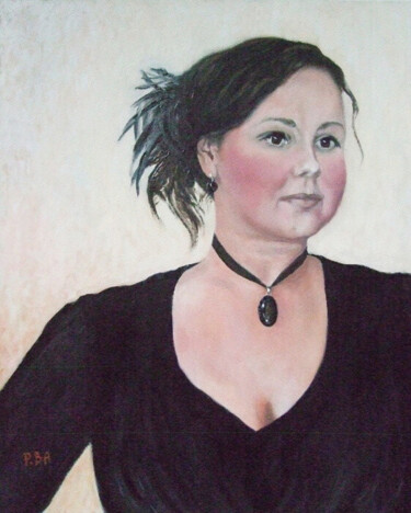 Selfie in oils. (Hypochondria). Painting titled "Selfie in oils. (Hy…" by Pola.B.Alex, Original Artwork, Oil