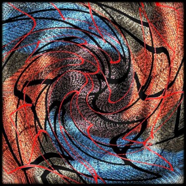 数字艺术 标题为“VARIATION "448"” 由Christa Kloß, 原创艺术品, 2D数字工作