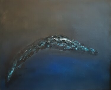 Peinture intitulée "Blue" par Margaux Vurpas, Œuvre d'art originale, Acrylique Monté sur Châssis en bois