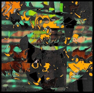 数字艺术 标题为“VARIATION "451"” 由Christa Kloß, 原创艺术品, 数字油画