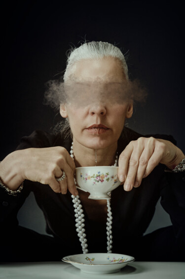 摄影 标题为“Tea Time II dibond” 由Cédric Brion, 原创艺术品, 数码摄影 安装在铝上