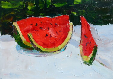 绘画 标题为“Oil Painting Waterm…” 由Yehor Dulin, 原创艺术品, 油