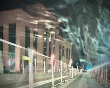 摄影 标题为“Qualitech Street 2” 由Marcelle Delacité, 原创艺术品, 数码摄影