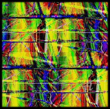 数字艺术 标题为“VARIATION "455"” 由Christa Kloß, 原创艺术品, 2D数字工作