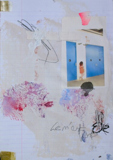 Peinture intitulée "Ce n'est pas Elle" par Eric Ullrich, Œuvre d'art originale, Acrylique