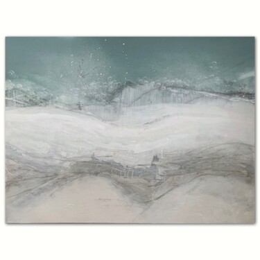 Peinture intitulée "Les rives de Maiu" par Anik Lapointe, Œuvre d'art originale, Acrylique Monté sur Châssis en bois