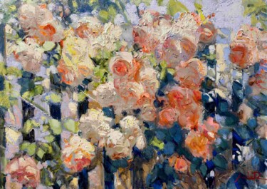 Rose Garden series "Rose Garden series" başlıklı Tablo Khanlar Asadullayev tarafından, Orijinal sanat, Petrol