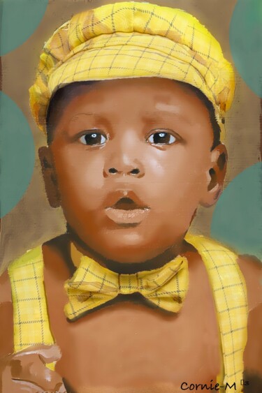 Painting titled "Jonah's" by Cornelius Mugabi, Original Artwork, Oil