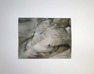 Dessin intitulée "torse" par Alexandra Efimova, Œuvre d'art originale, Graphite