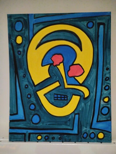 Peinture intitulée "124" par Salvadore C, Œuvre d'art originale, Acrylique Monté sur Châssis en bois