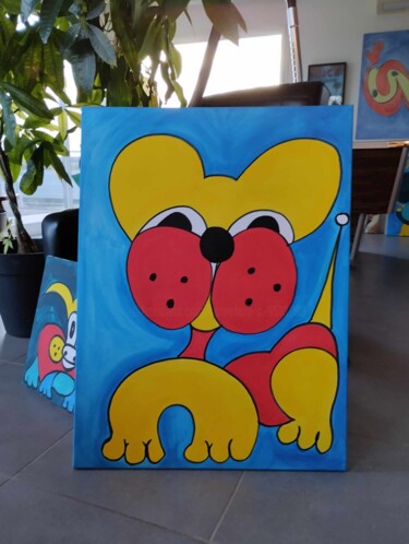 Peinture intitulée "125" par Salvadore C, Œuvre d'art originale, Acrylique Monté sur Châssis en bois