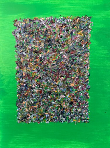 Schilderij getiteld "ADVENTURES CONTAINER" door Lautir, Origineel Kunstwerk, Olie