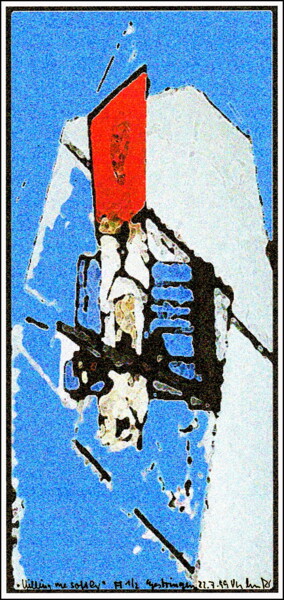 "Killing me softly" 1 von 2 A" Printmaking titled ""Killing me softly"…" by Gerhard Pollheide, Original Artwork, Digital Print